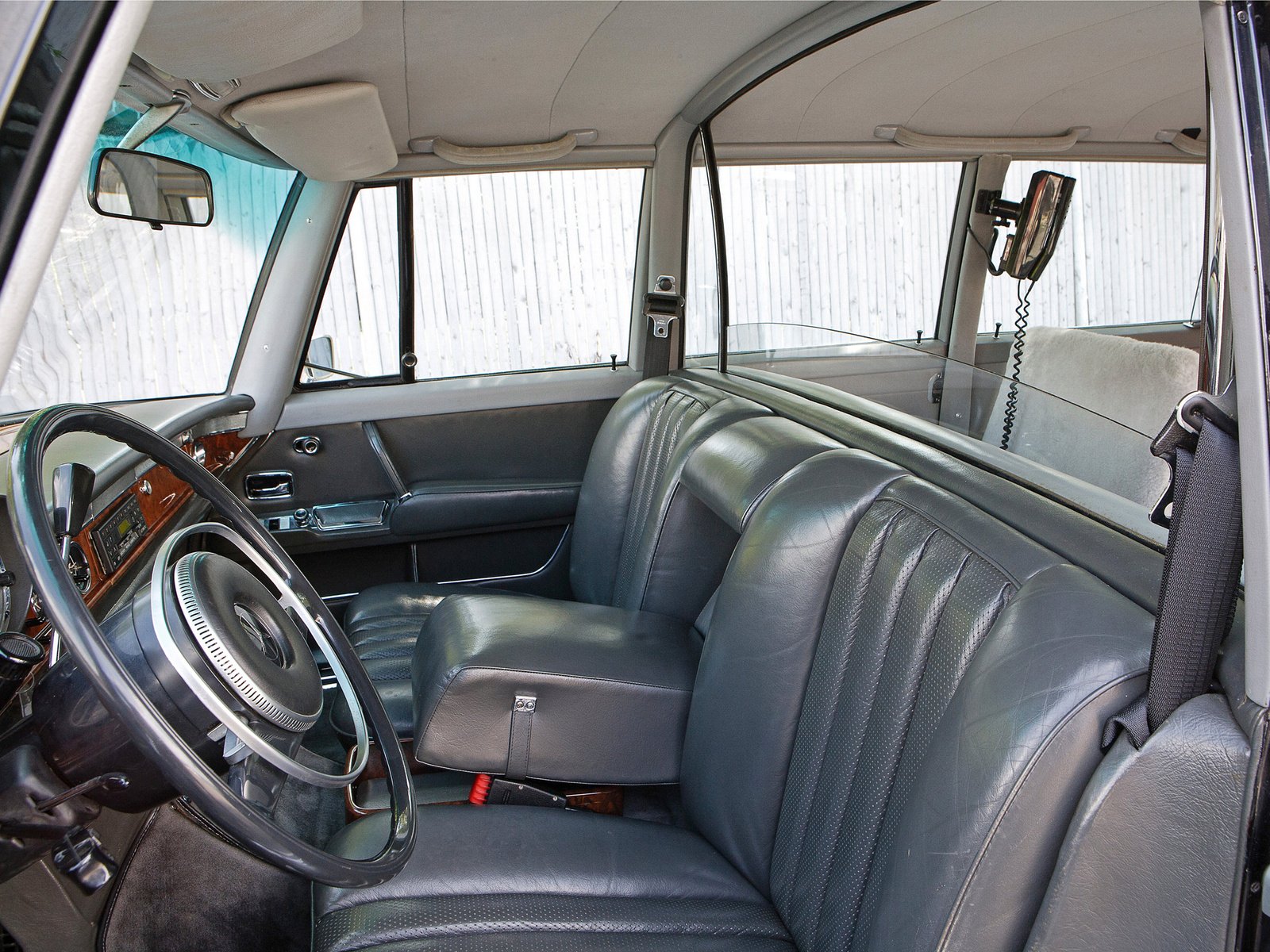 mercedes, Benz, 600, 6 door, Pullman, Limousine, Black, Classic, Cars, 1964 Wallpaper