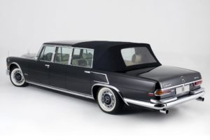mercedes, Benz, 600, Pullman, Landaulet, Black, Classic, Cars, 1965
