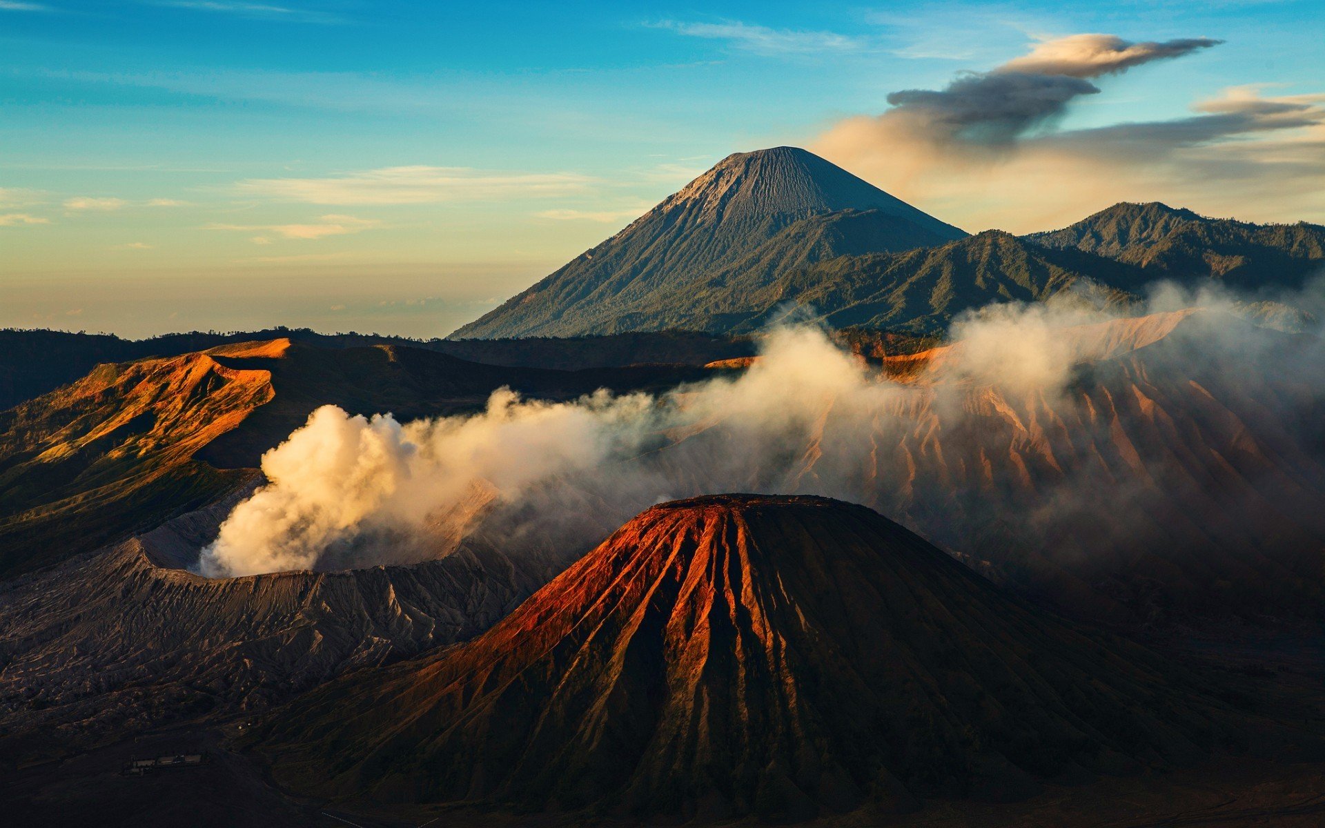 volcan, Montaa Wallpaper