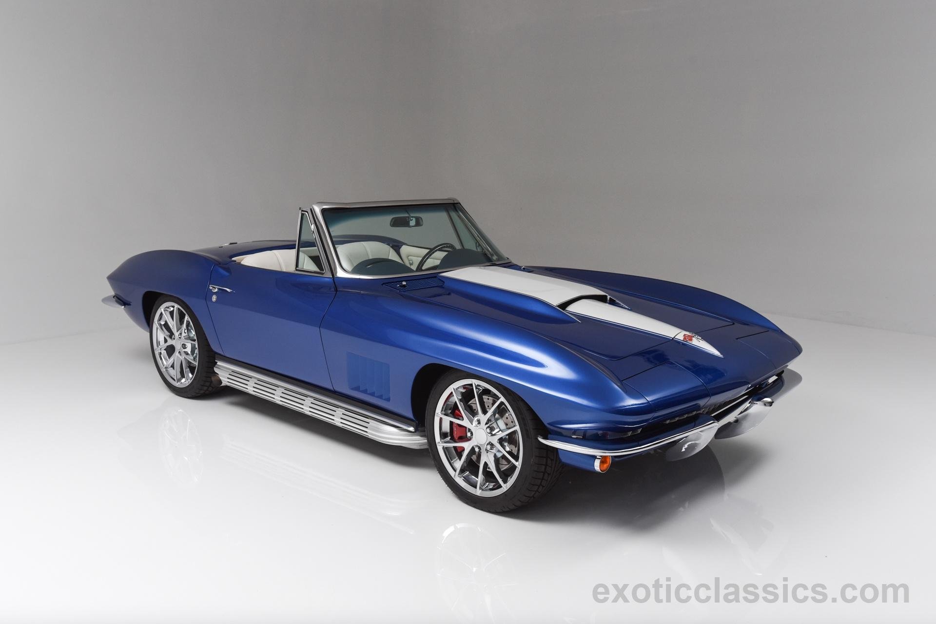 1967, Blue, Cars, Chevrolet, Classic, Convertible, Corvette, Stingray ...