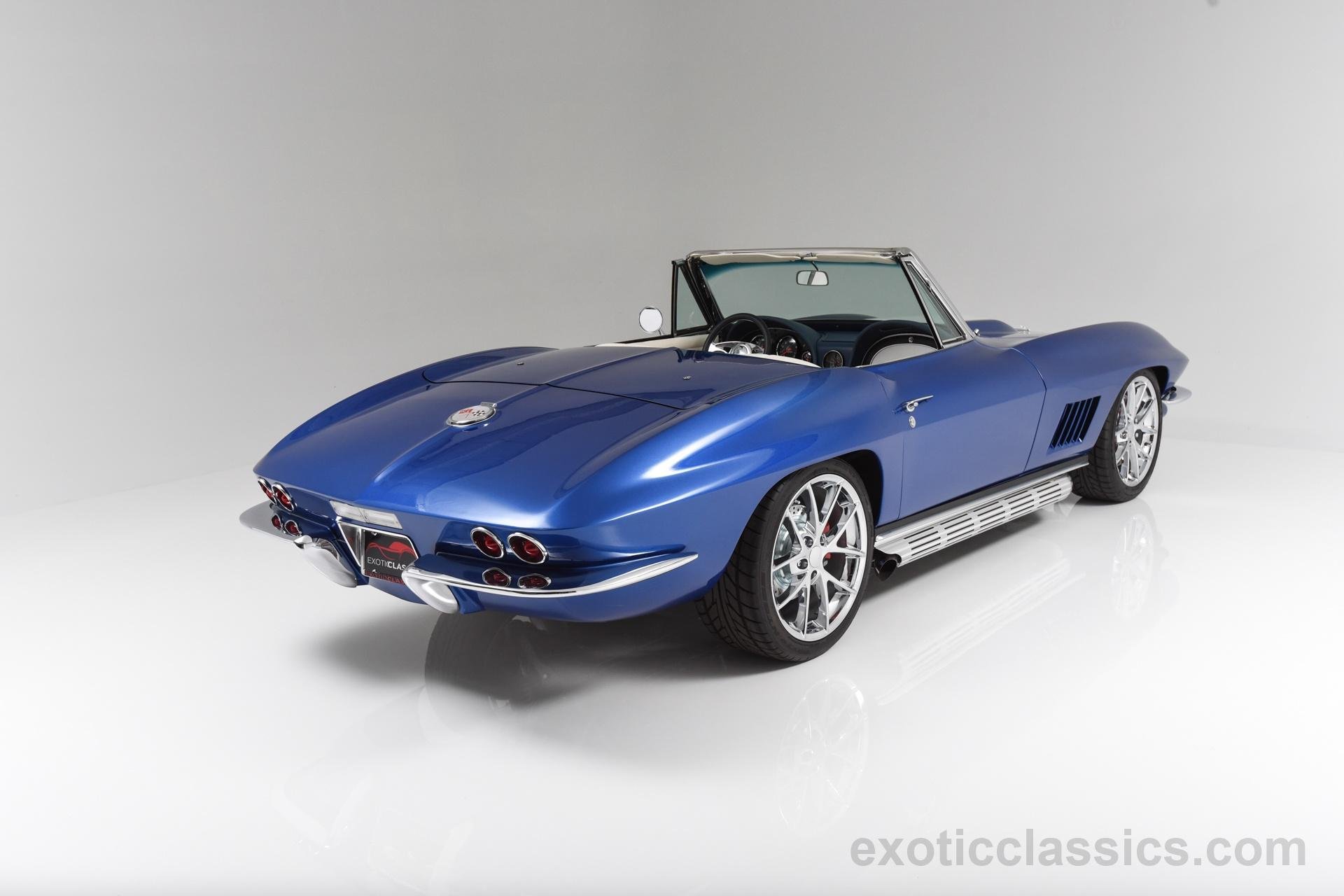 1967, Blue, Cars, Chevrolet, Classic, Convertible, Corvette, Stingray Wallpaper