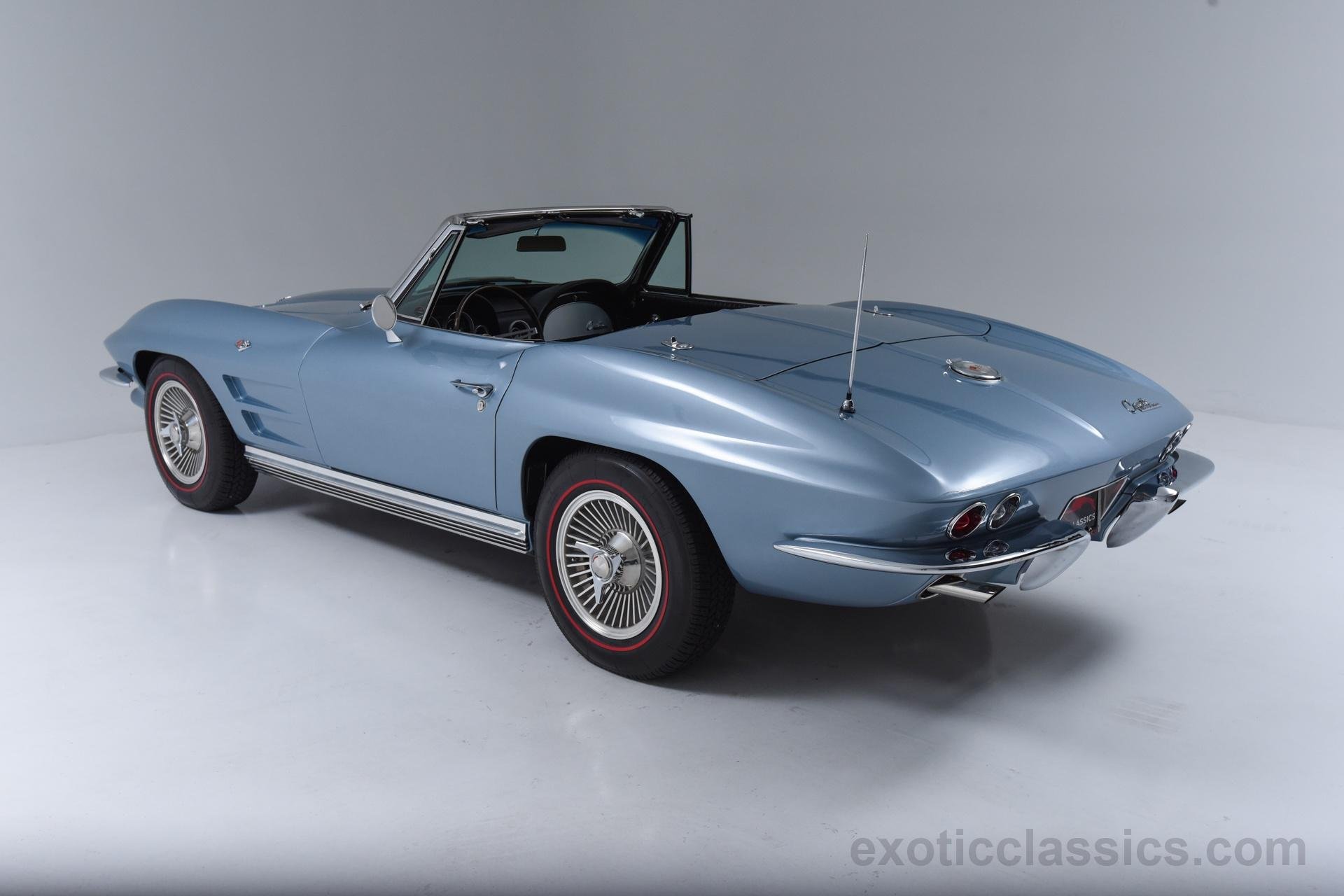 1964, Blue, Cars, Chevrolet, Classic, Convertible, Corvette, Stingray Wallpaper