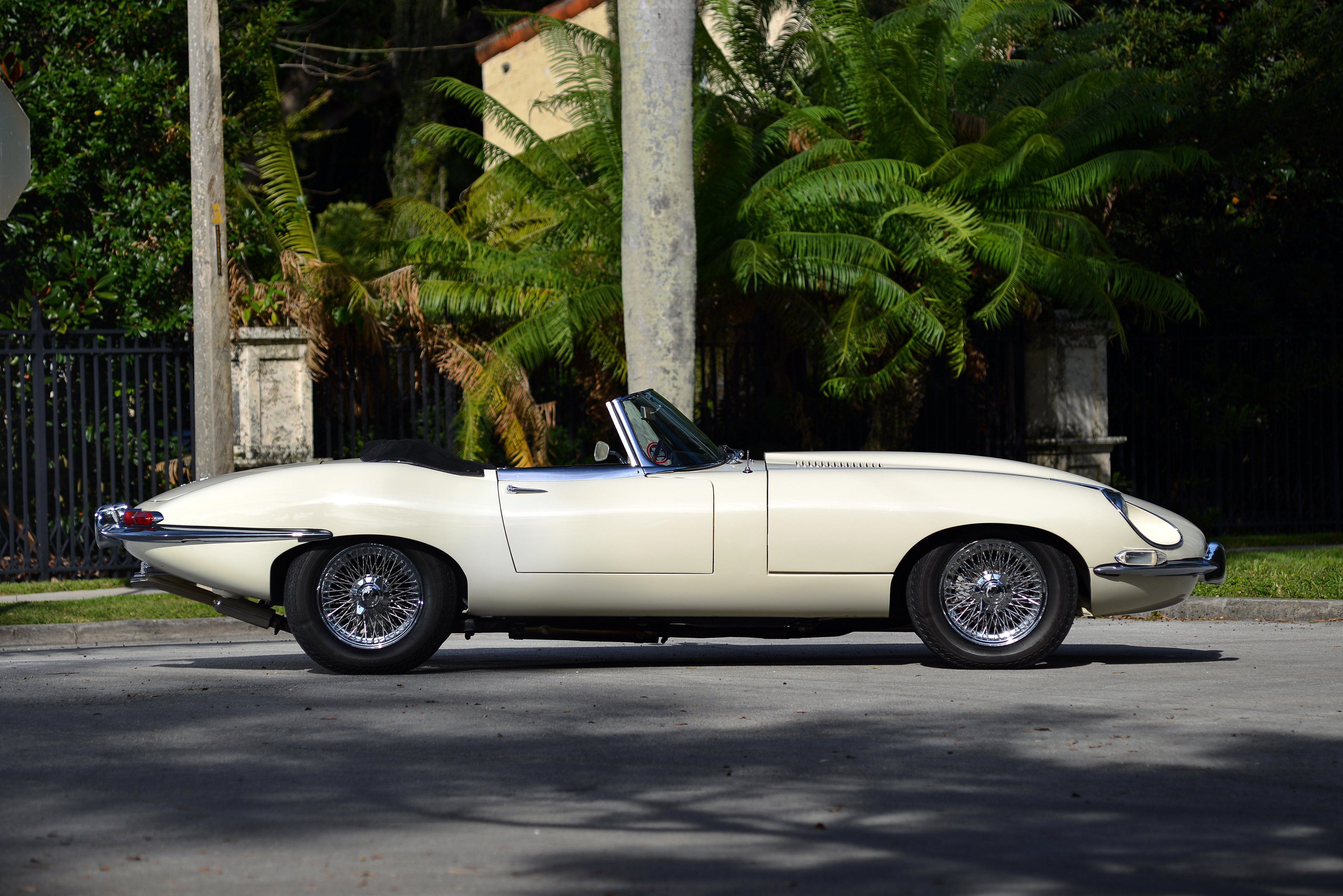 jaguar, E type, Open, Two, Seater, Series i, 1967, Classic, Car Wallpaper