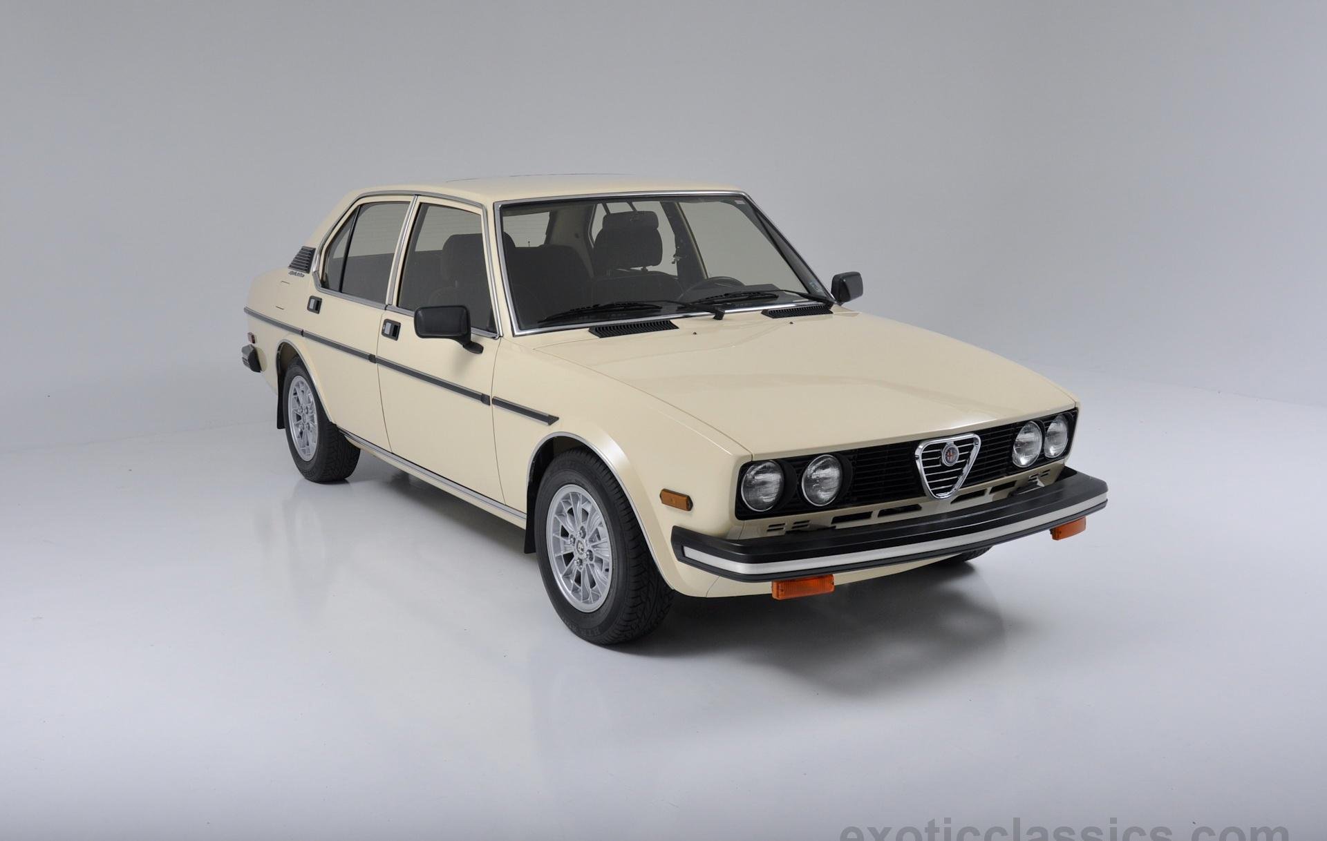 1979, Alfa, Romeo, Sport, Sedan, Classic, Cars Wallpaper