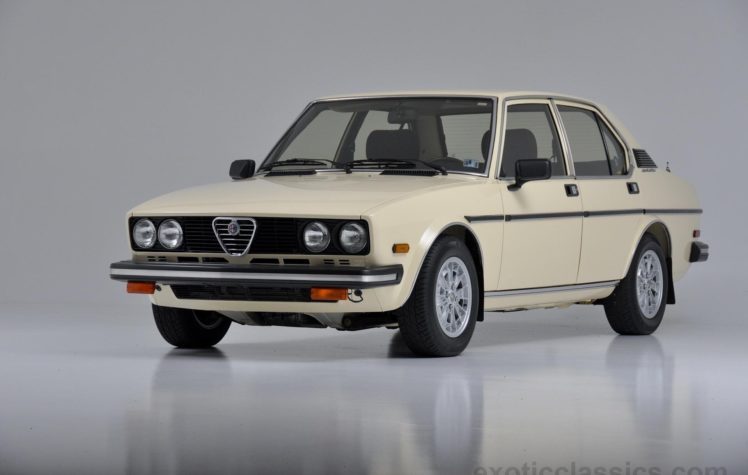 1979, Alfa, Romeo, Sport, Sedan, Classic, Cars HD Wallpaper Desktop Background