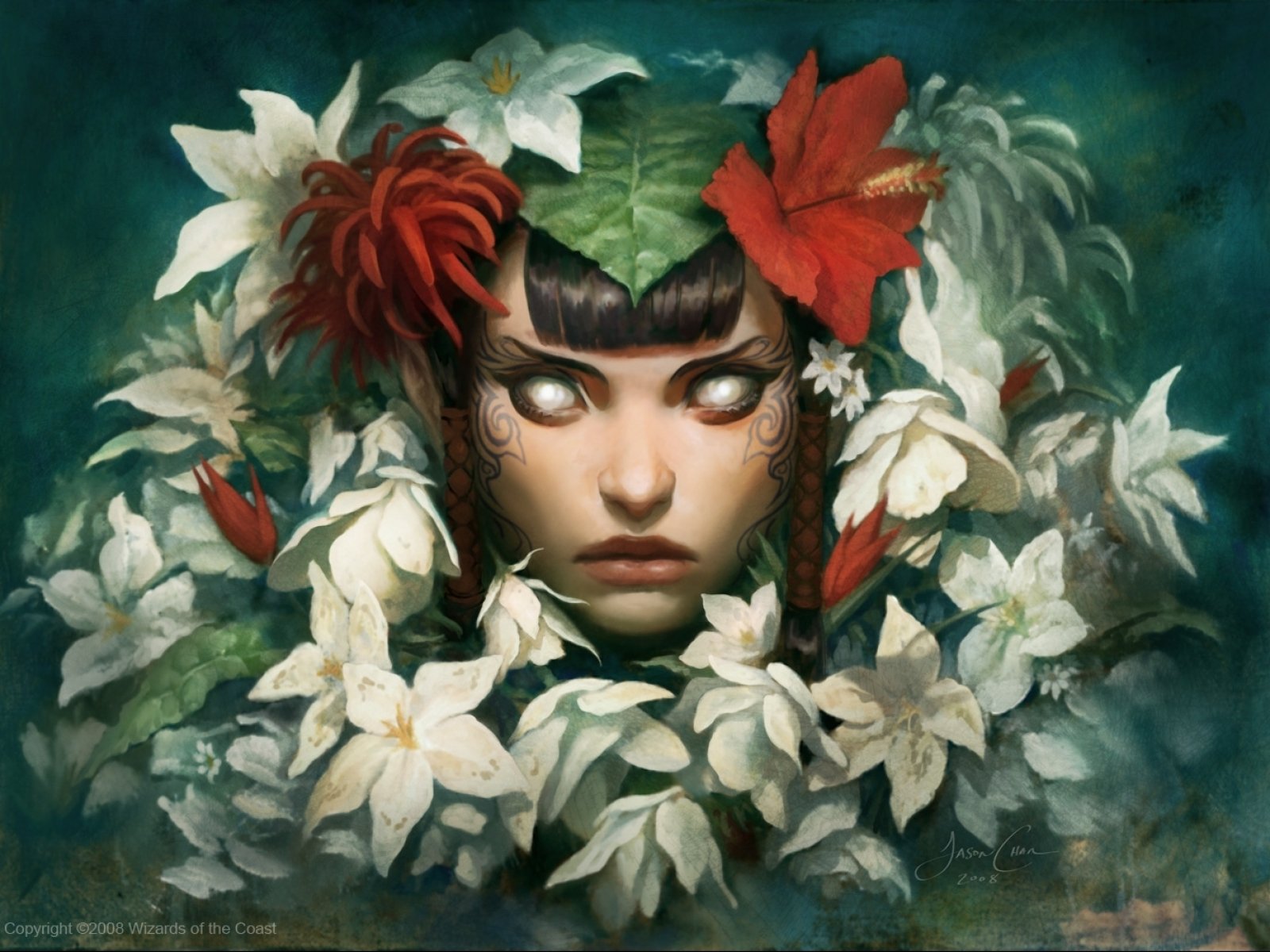 fantasy, Original, Art, Artistic, Artwork, Tattoo, Girls, Girl Wallpaper