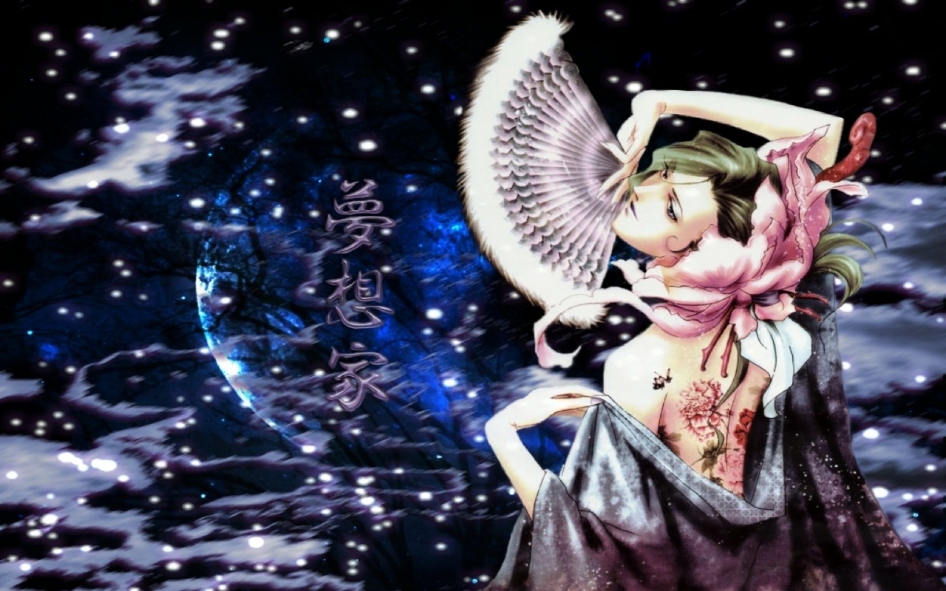 fantasy, Original, Art, Artistic, Artwork, Tattoo, Girls, Girl Wallpaper