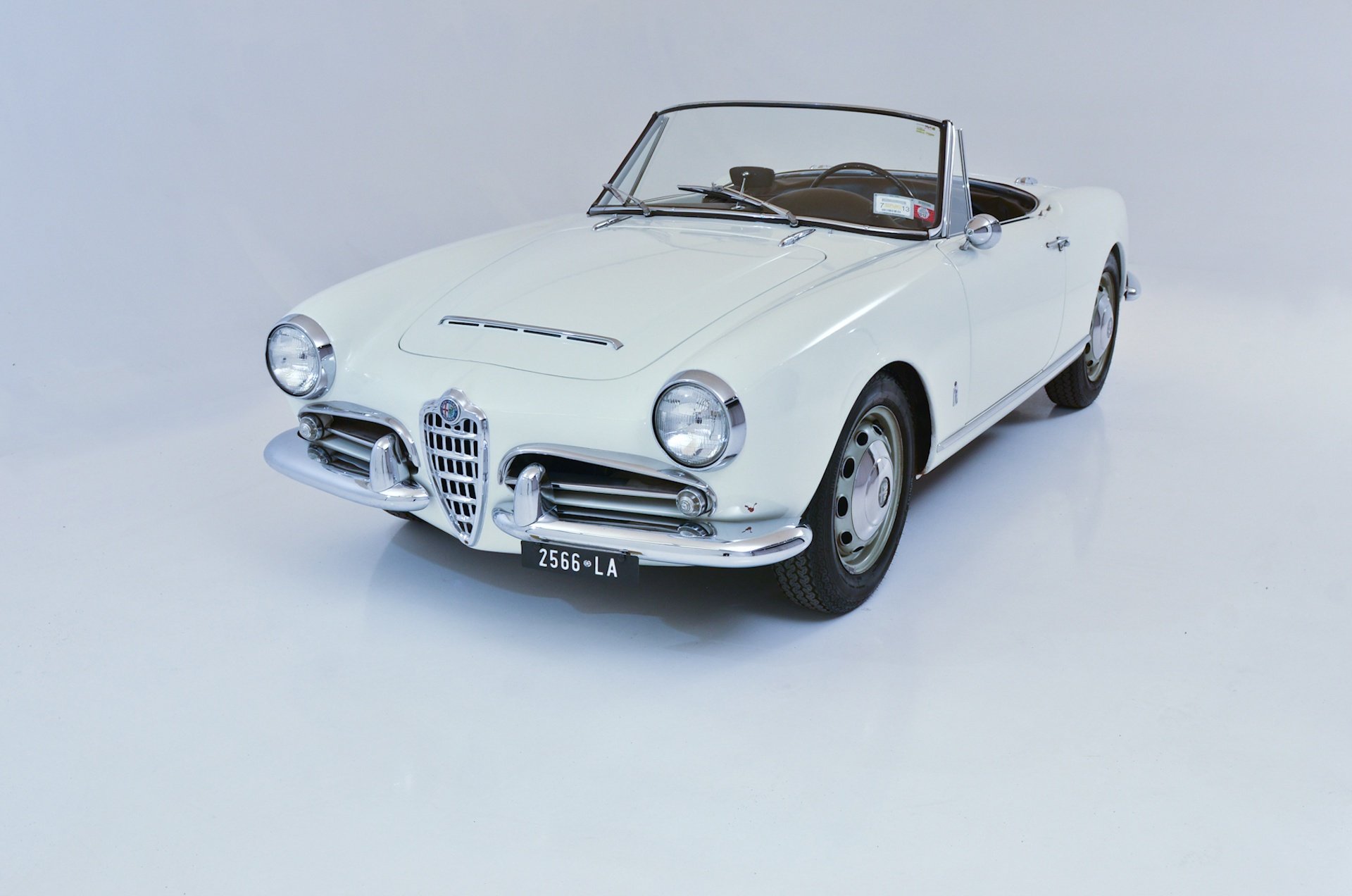 1964, Alfa, Romeo, Giulia, 1600, Spider, Classic, Cars, Bianca Wallpaper