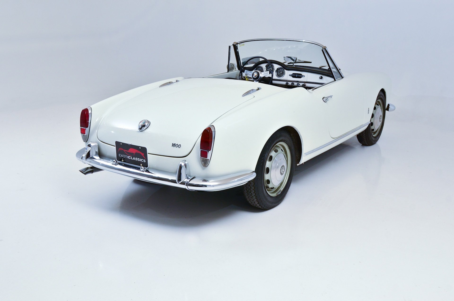 1964, Alfa, Romeo, Giulia, 1600, Spider, Classic, Cars, Bianca Wallpaper