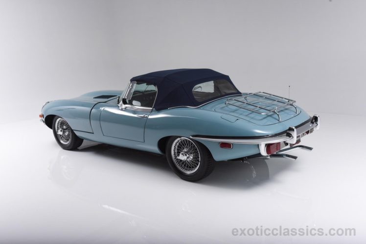 1969, Jaguar, Xke, Convertible, Cars, Classic, Blue HD Wallpaper Desktop Background
