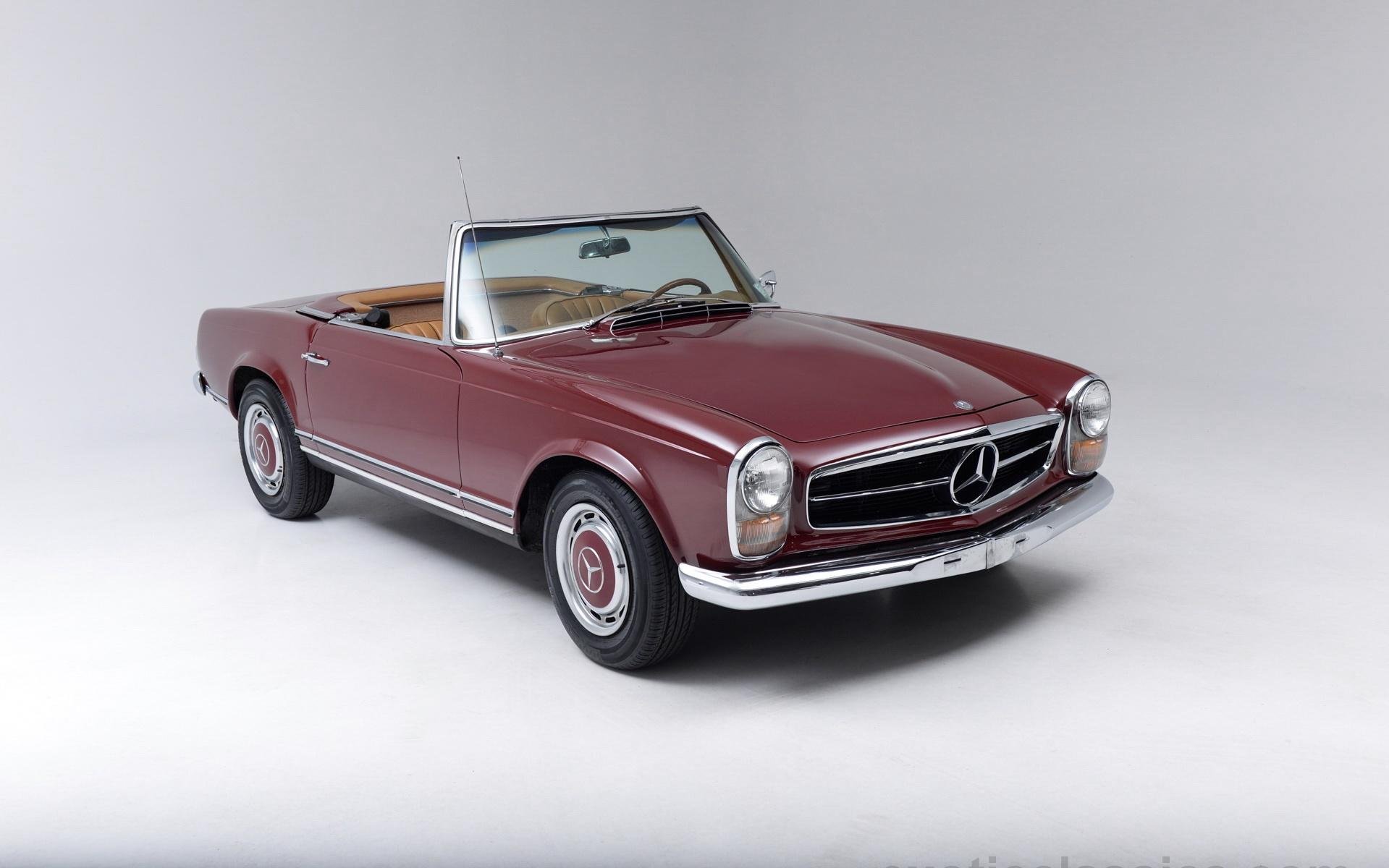 1967, Mercedes, Benz, 230 sl, Roadster, Classic, Cars Wallpaper