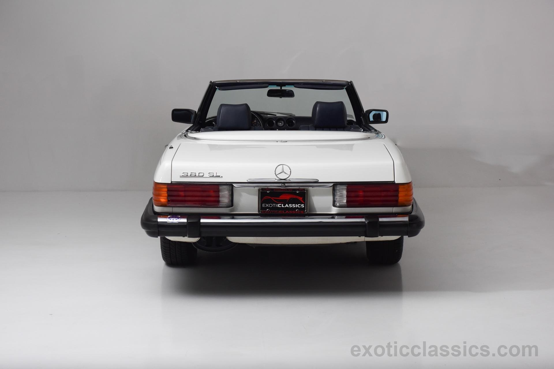 1984, Mercedes, Benz, 380 sl, Roadster, Classic, Cars, White Wallpaper
