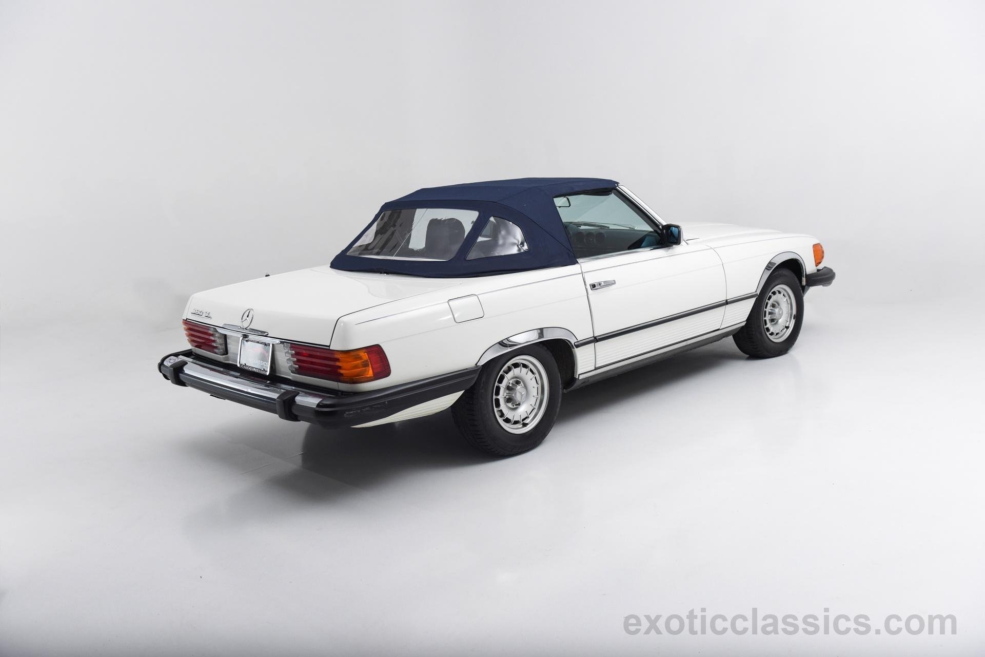 1984, Mercedes, Benz, 380 sl, Roadster, Classic, Cars, White Wallpaper