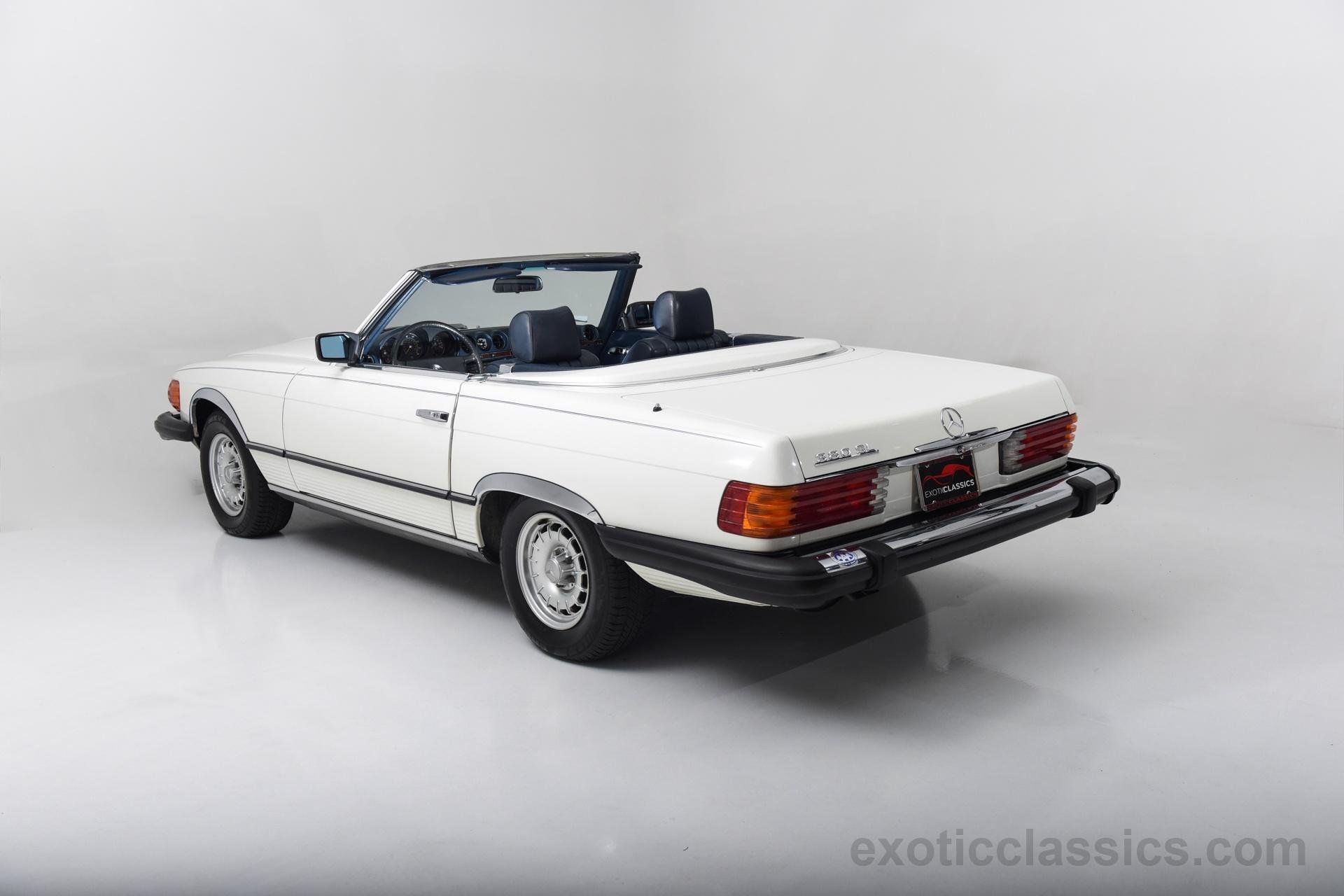 1984, Mercedes, Benz, 380 sl, Roadster, Classic, Cars, White Wallpaper
