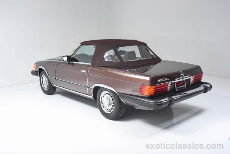 1980, Mercedes, 450 sl, Roadster, Cars, Classic HD Wallpaper Desktop Background