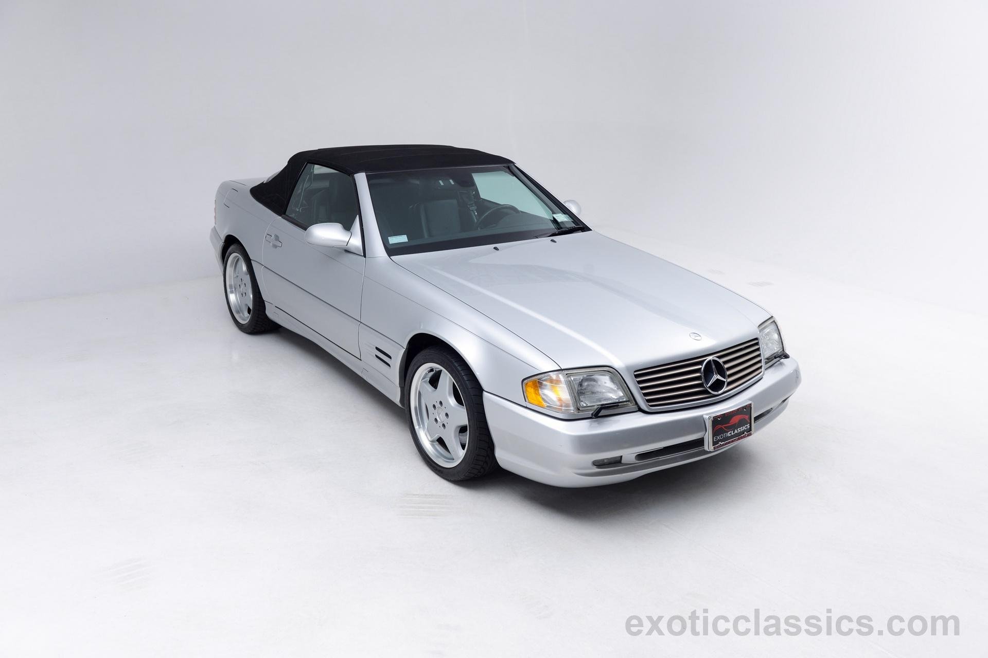 2001, Mercedes, Sl, 500, Cars, Roadster, Silver Wallpaper