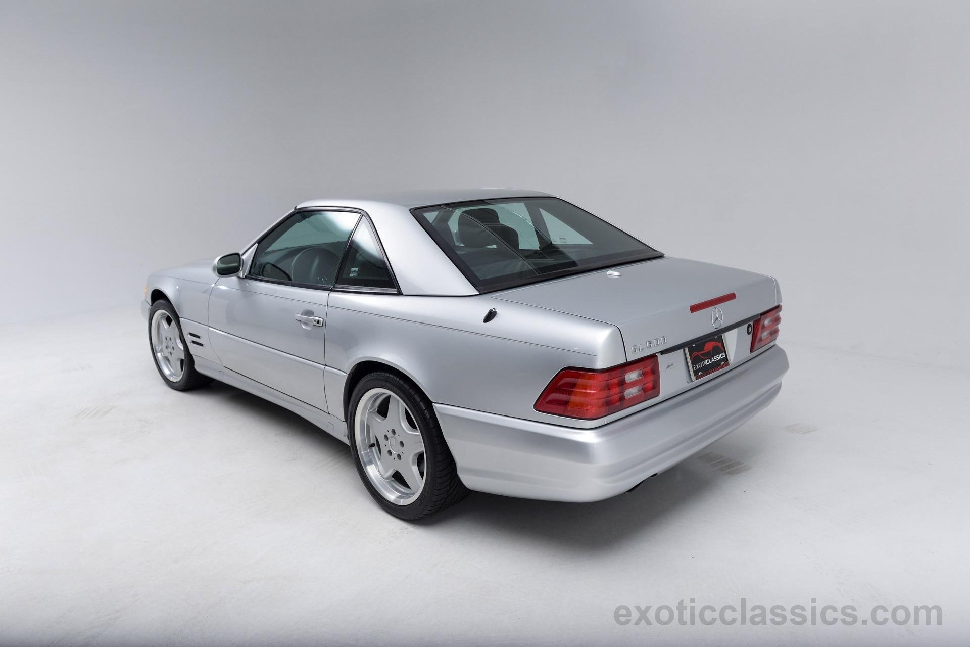 2001, Mercedes, Sl, 500, Cars, Roadster, Silver Wallpaper