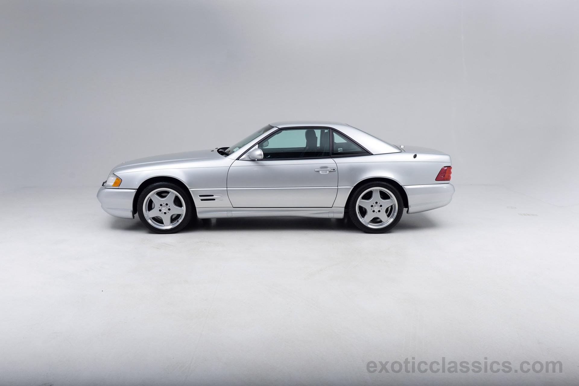 2001, Mercedes, Sl, 500, Cars, Roadster, Silver Wallpaper