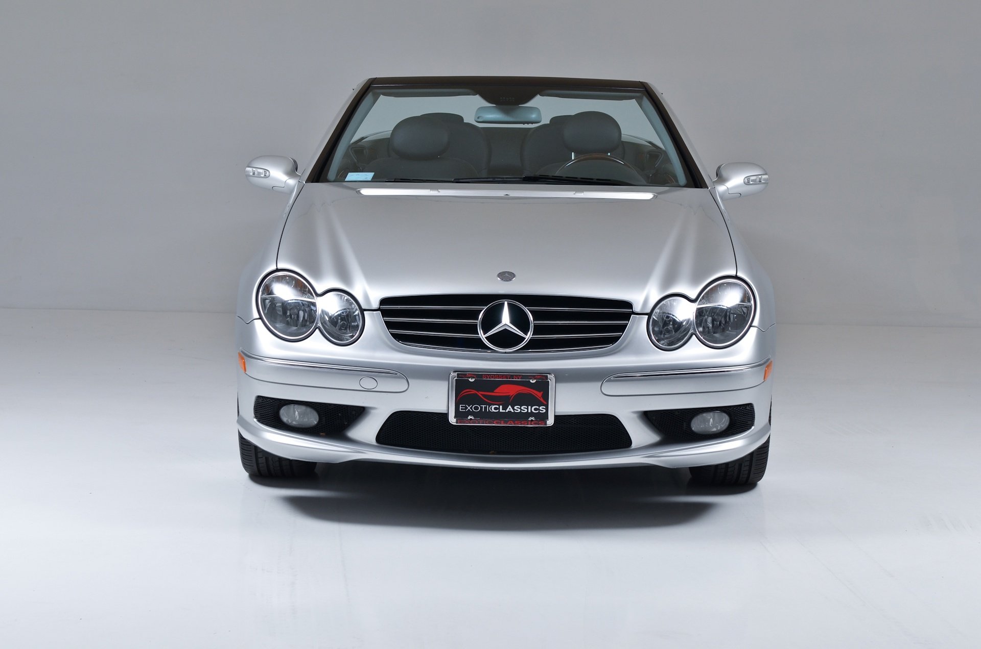 2005, Mercedes, Clk 500, Convertible, Silver, Cars Wallpaper