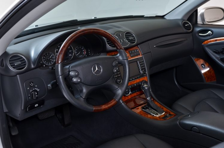 2005, Mercedes, Clk 500, Convertible, Silver, Cars HD Wallpaper Desktop Background