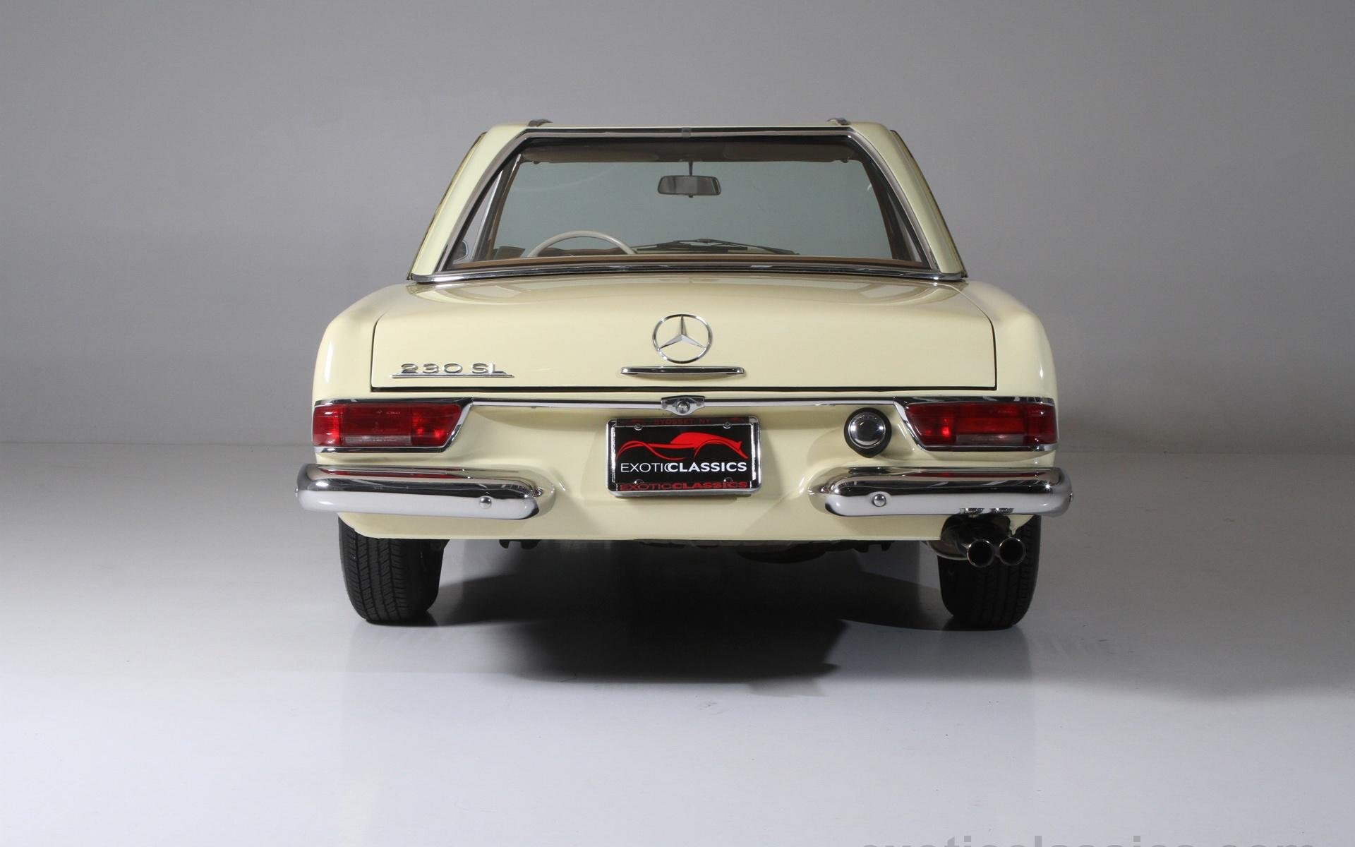 1966, Mercedes, 230 sl, Roadster, Cars, Classic Wallpaper
