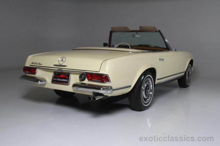 1966, Mercedes, 230 sl, Roadster, Cars, Classic HD Wallpaper Desktop Background