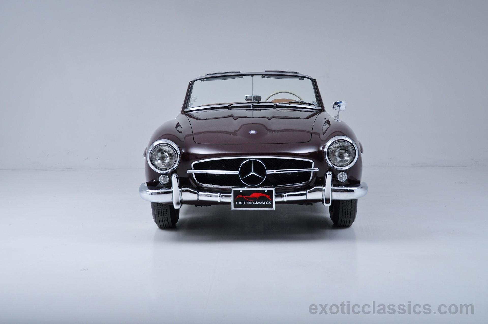 1957, Mercedes, 190 sl, Roadster, Cars, Classic Wallpaper