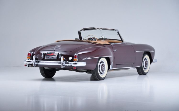 1957, Mercedes, 190 sl, Roadster, Cars, Classic HD Wallpaper Desktop Background