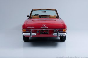 1970, Mercedes, 280 sl, Classic, Roadster, Cars, Red
