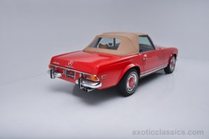 1970, Mercedes, 280 sl, Classic, Roadster, Cars, Red