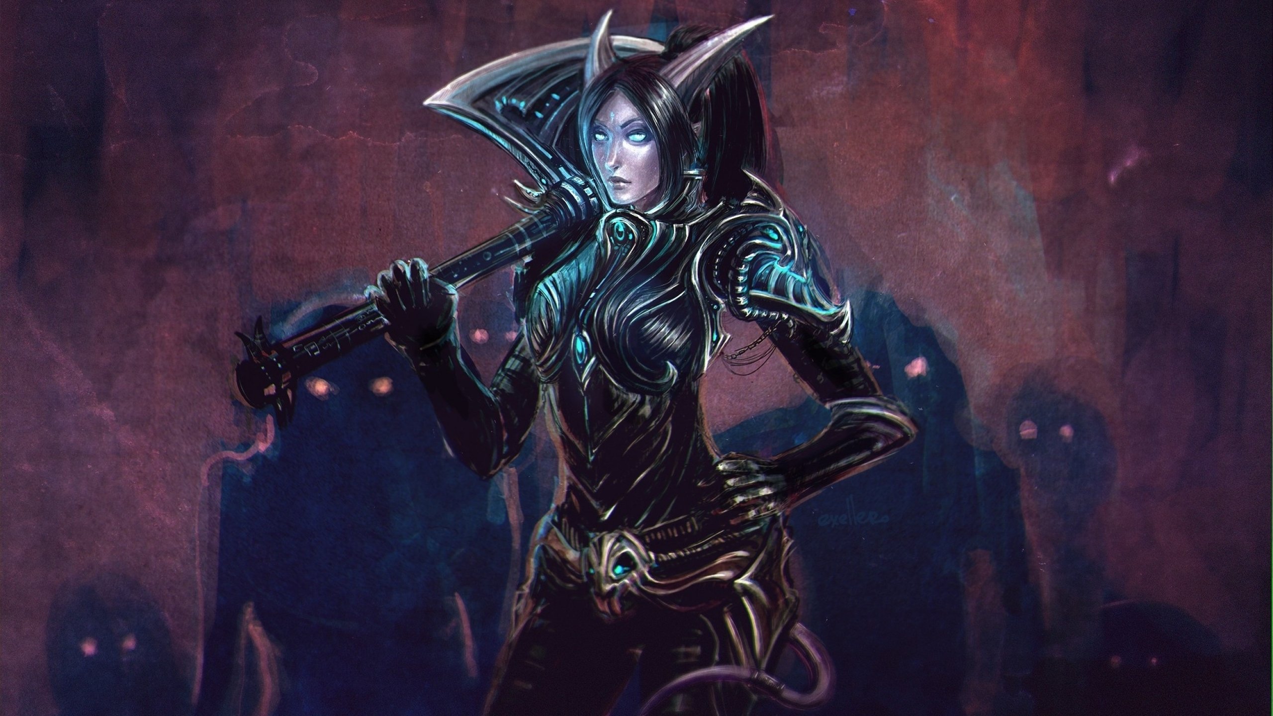 world, Warcraft, Fantasy, Adventure, Artwork, Warrior Wallpaper