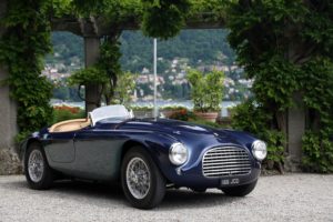 1950, Ferrari, 166 mm, Barchetta, Classic, Cars, Blue