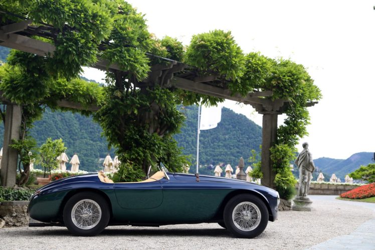 1950, Ferrari, 166 mm, Barchetta, Classic, Cars, Blue HD Wallpaper Desktop Background