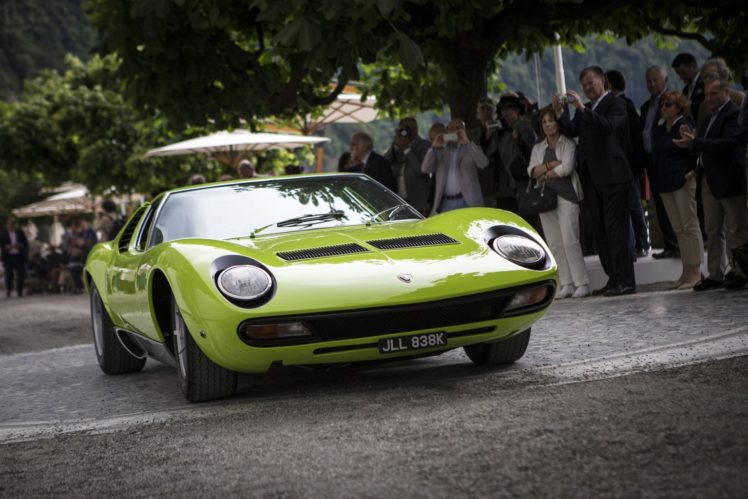 1971, Lamborghini, Miura, Sv, Classic, Cars, Green HD Wallpaper Desktop Background