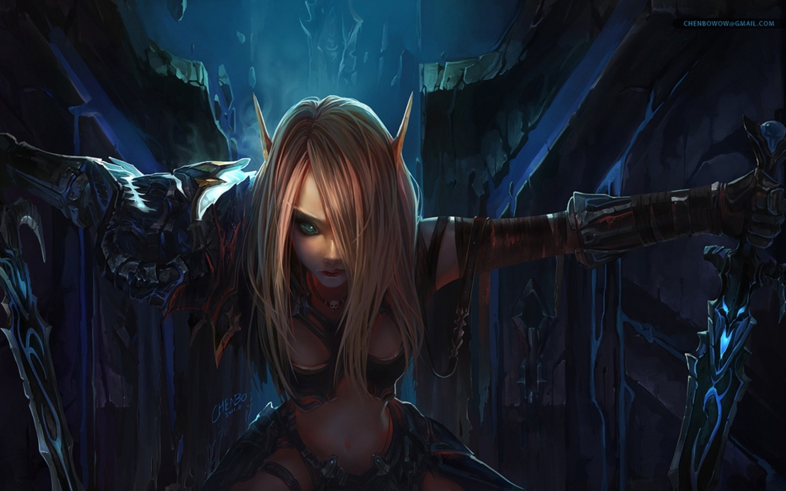 world, Warcraft, Fantasy, Artwork, Warrior Wallpaper