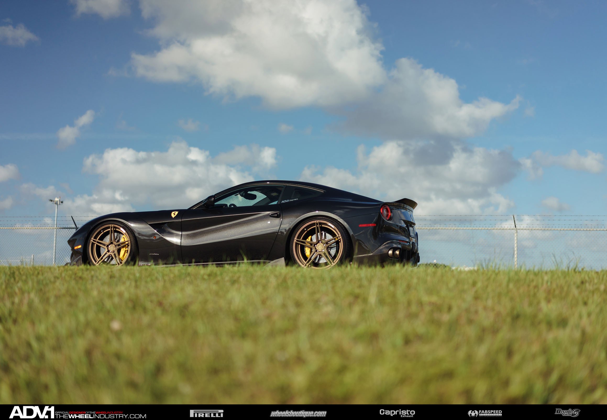adv, 1, Wheels, Gallery, Ferrari, F12, Coupe, Cars, Black, Modified Wallpaper