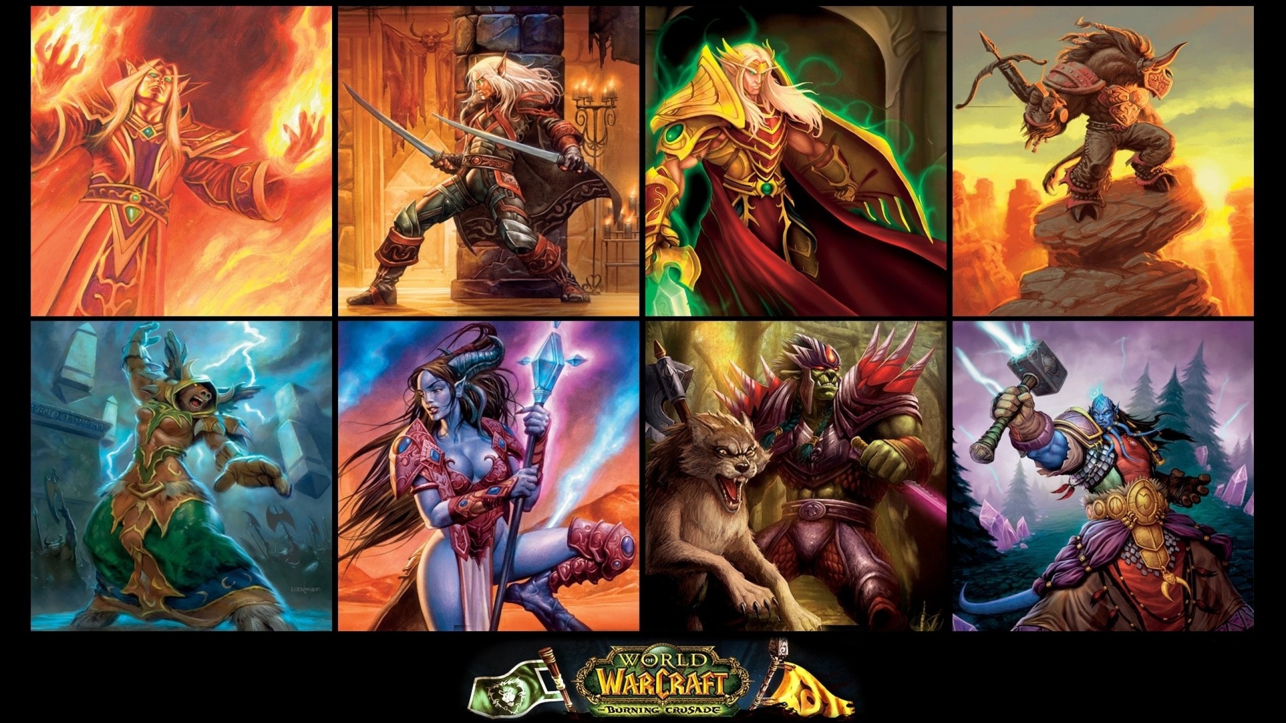 Расы из игры World of Warcraft
