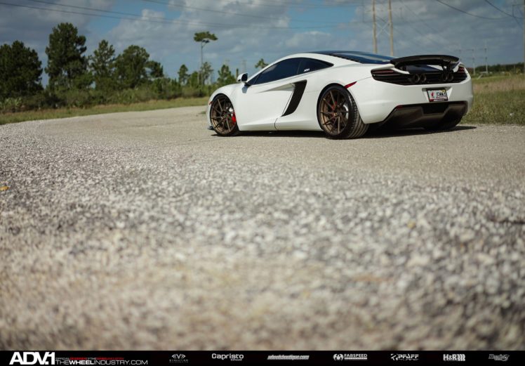 adv, 1, Wheels, Gallery, Mclaren, Mp4, 12c, Coupe, Cars, White, Modified HD Wallpaper Desktop Background