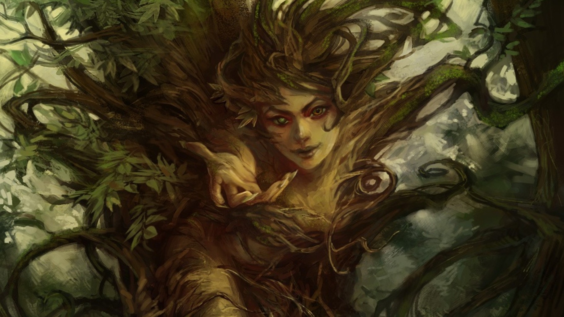 earth, Elemental, Women, Girl Wallpaper