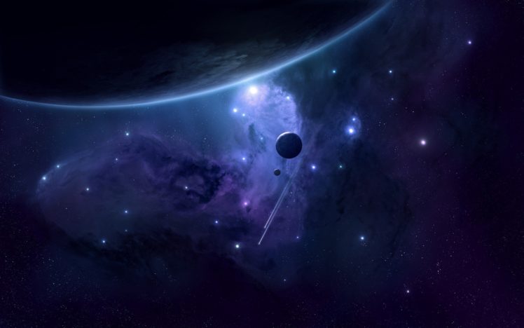 space, Blue, Beautiful, Stars HD Wallpaper Desktop Background