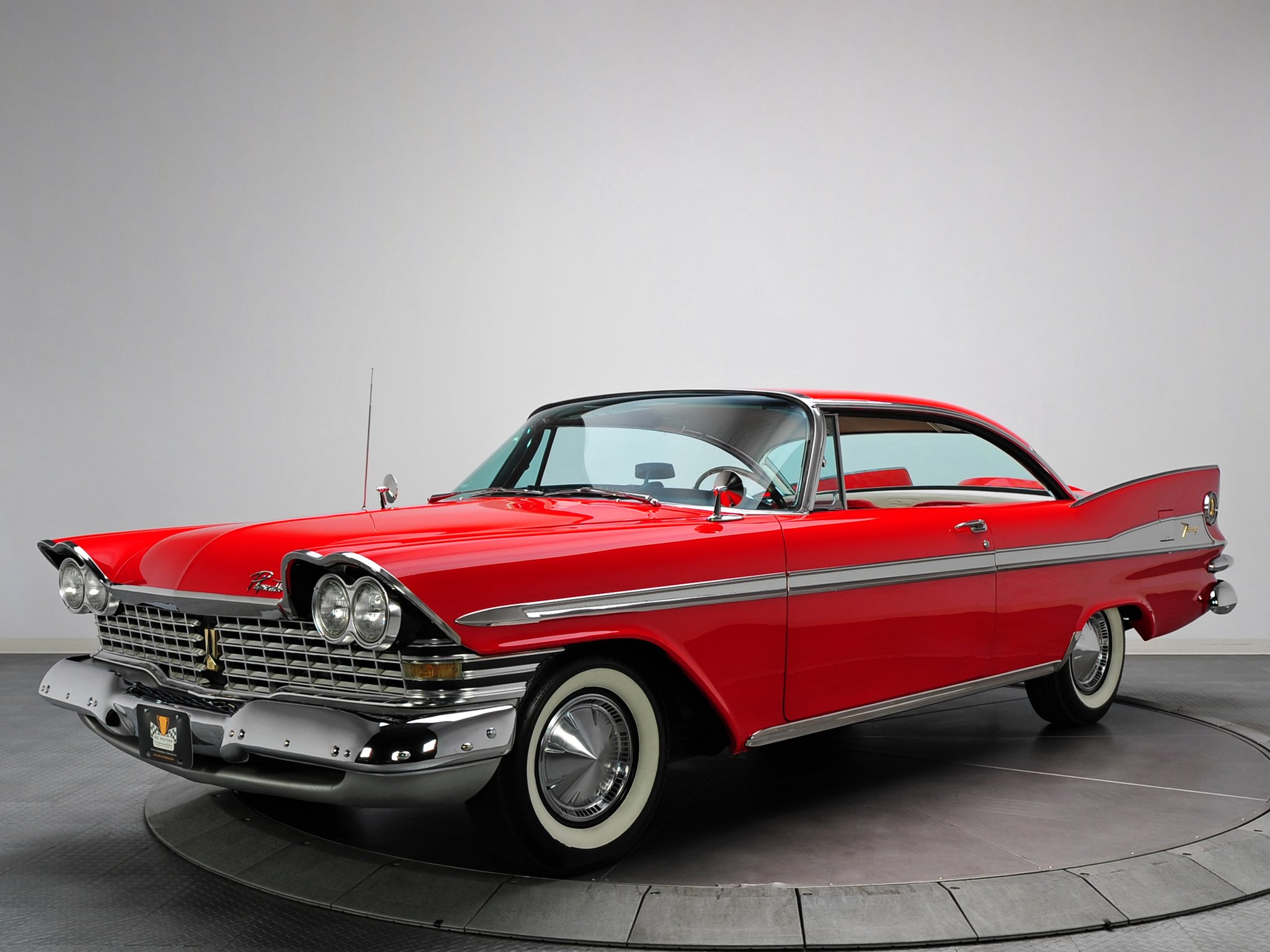 plymouth, Sport, Fury, Hardtop, Coupe, 1959, Classic, Cars Wallpaper