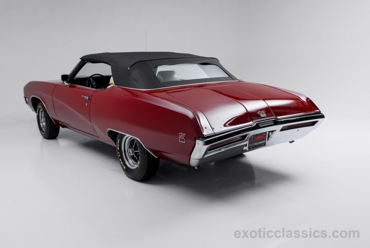 1969, Buick, Gran, Sport, Gs400, Convertible, Red, Classic, Cars HD Wallpaper Desktop Background