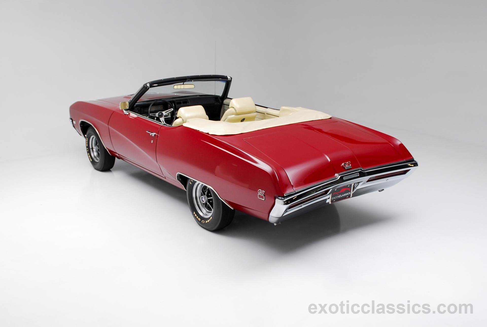 1969, Buick, Gran, Sport, Gs400, Convertible, Red, Classic, Cars Wallpaper