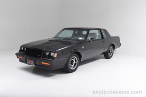 1987, Buick, Grand, National, Hard, Top, Classic, Cars, Black