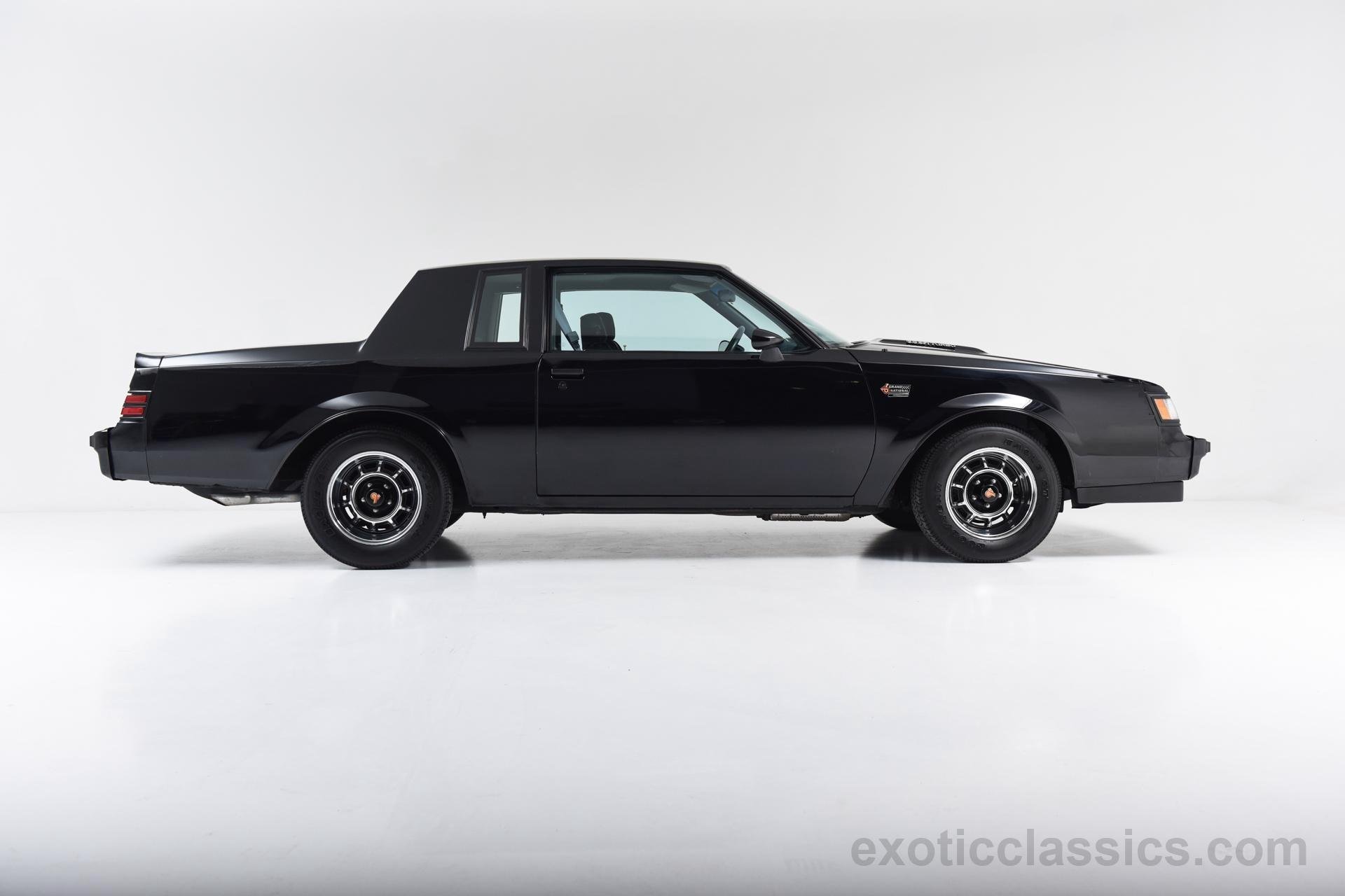 1987, Buick, Grand, National, Hard, Top, Classic, Cars, Black Wallpaper