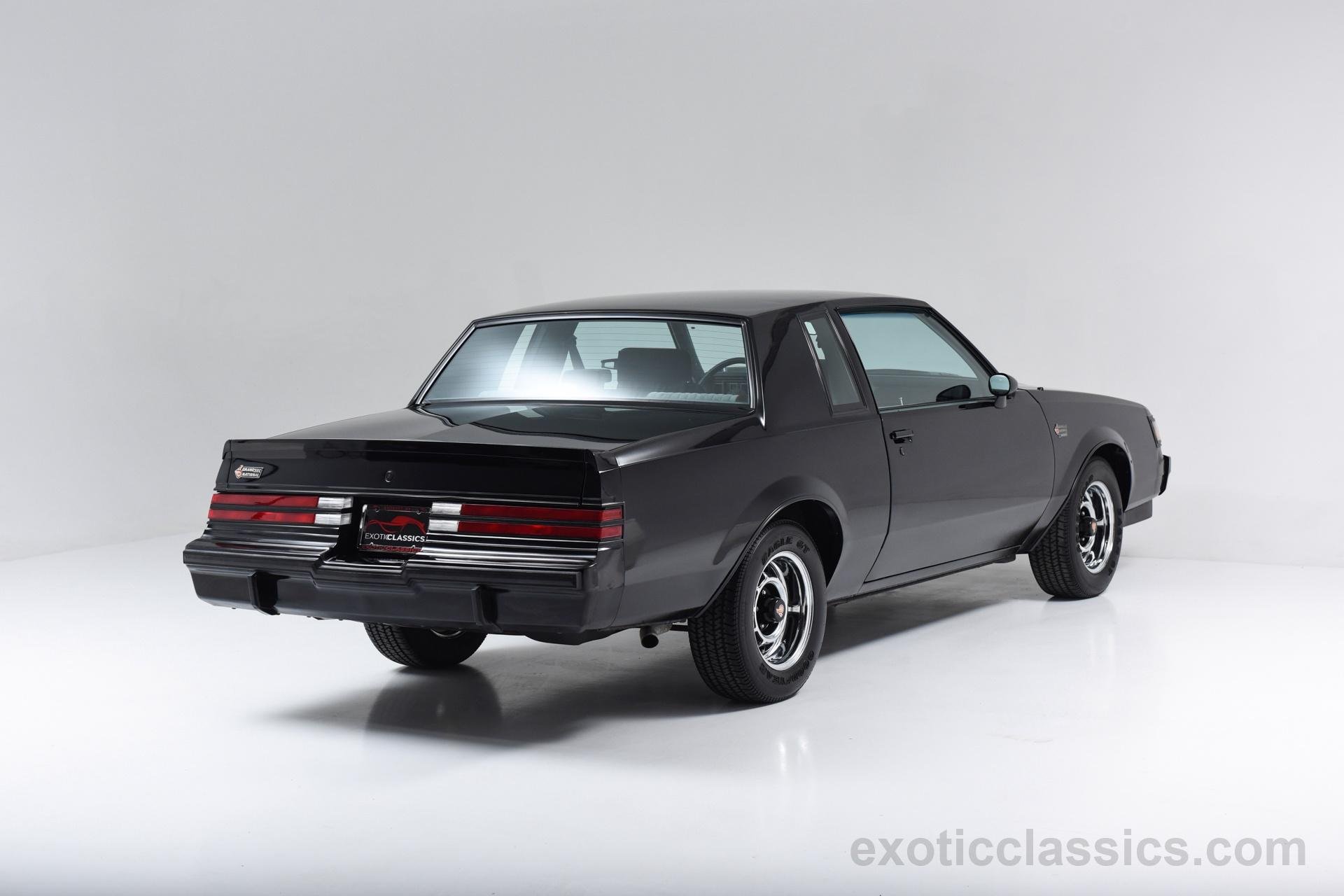 1987, Buick, Grand, National, Hard, Top, Classic, Cars, Black Wallpaper