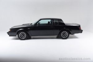 1987, Buick, Grand, National, Hard, Top, Classic, Cars, Black
