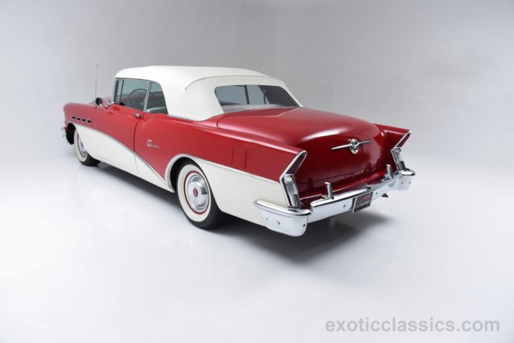 1956, Buick, Super, Convertible, Classic, Cars, Red, White HD Wallpaper Desktop Background