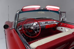 1956, Buick, Super, Convertible, Classic, Cars, Red, White
