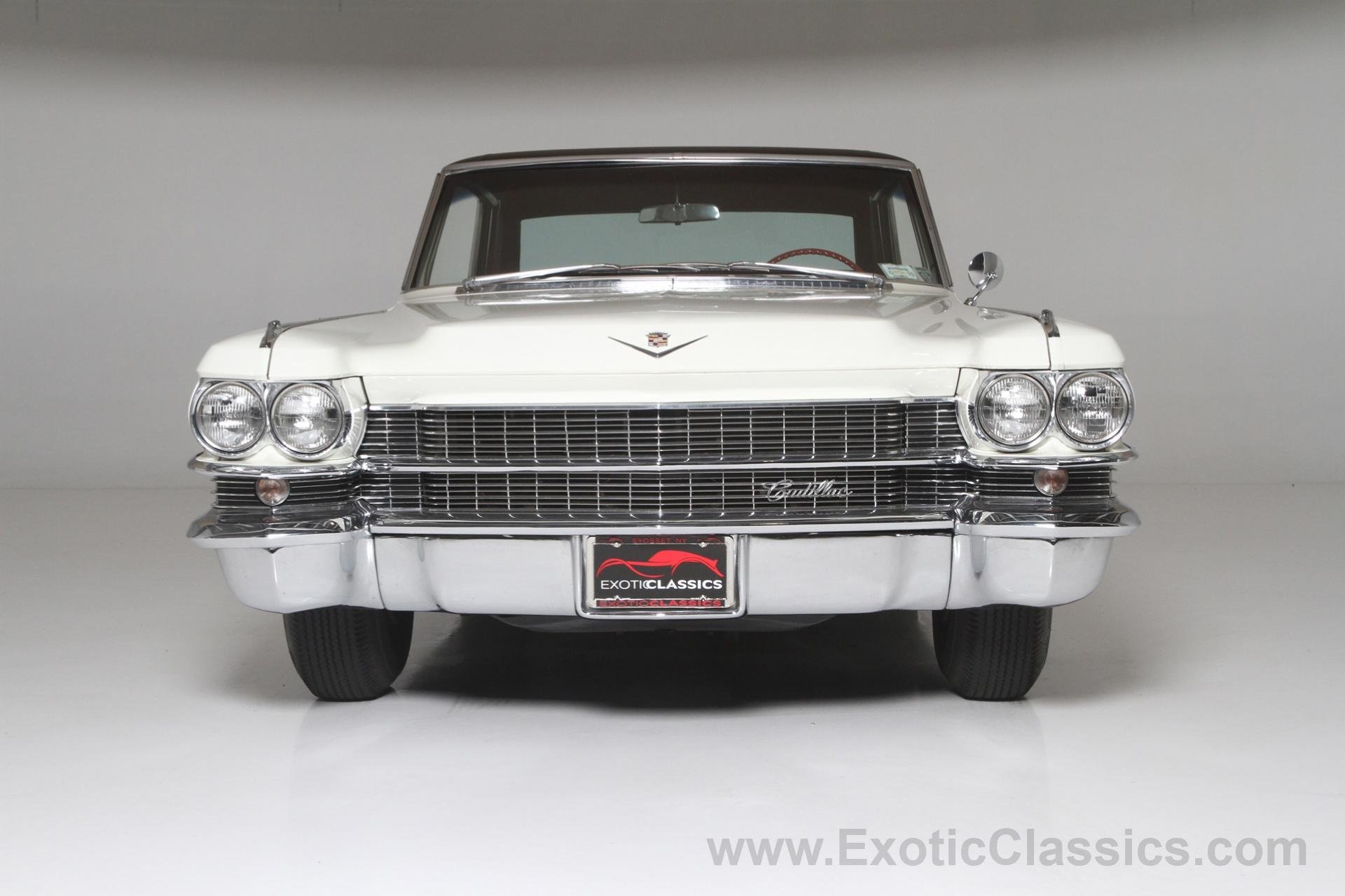 1963, Cadillac, Coupe, De ville, Cars, Classic, White Wallpaper